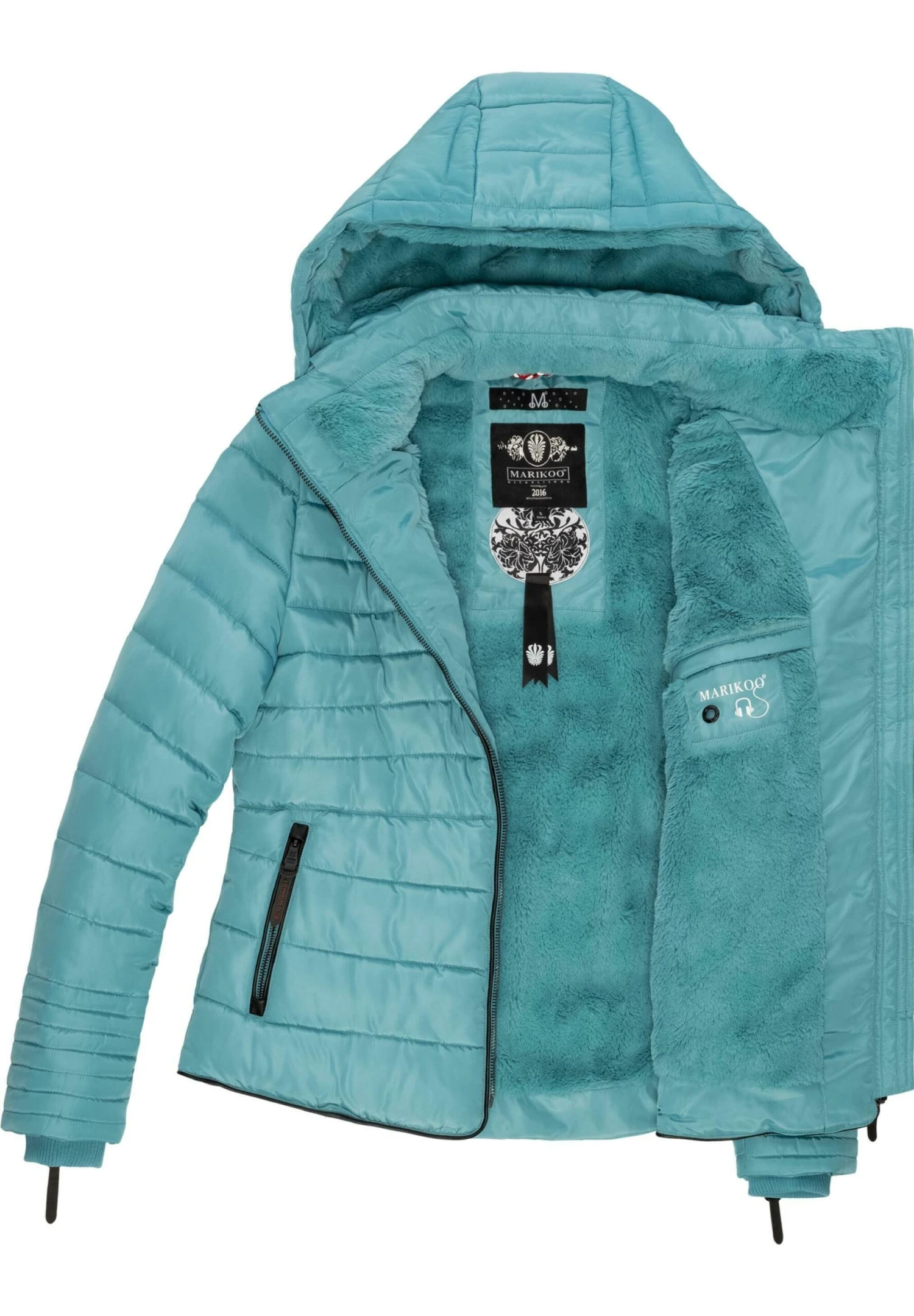 Marikoo AmberGiacca InvernaleMisty Blue Donna Giacche E Blazer M5M21G005-K14 3 Marikoo AmberGiacca InvernaleMisty Blue Donna Giacche E Blazer M5M21G005-K14 - immagine 3