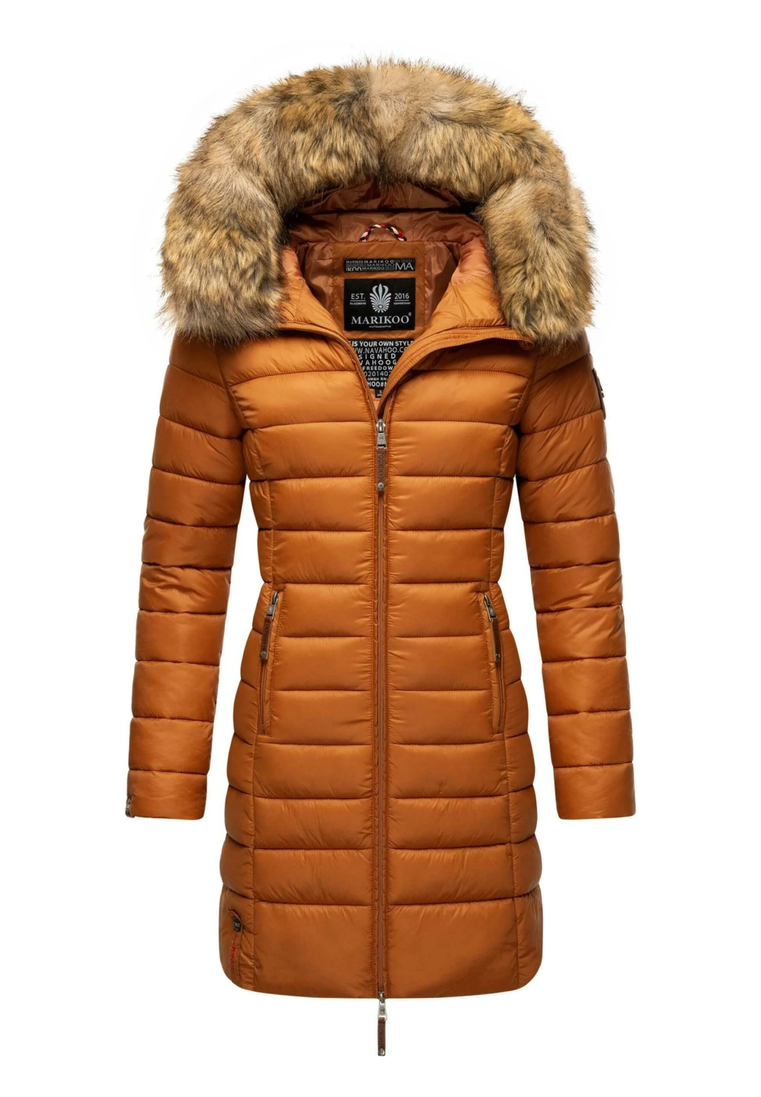 Marikoo SteppCappotto InvernaleRusty Cinnamon Donna Cappotti M5M21U001-O12 5 Marikoo SteppCappotto InvernaleRusty Cinnamon Donna Cappotti M5M21U001-O12 - immagine 5