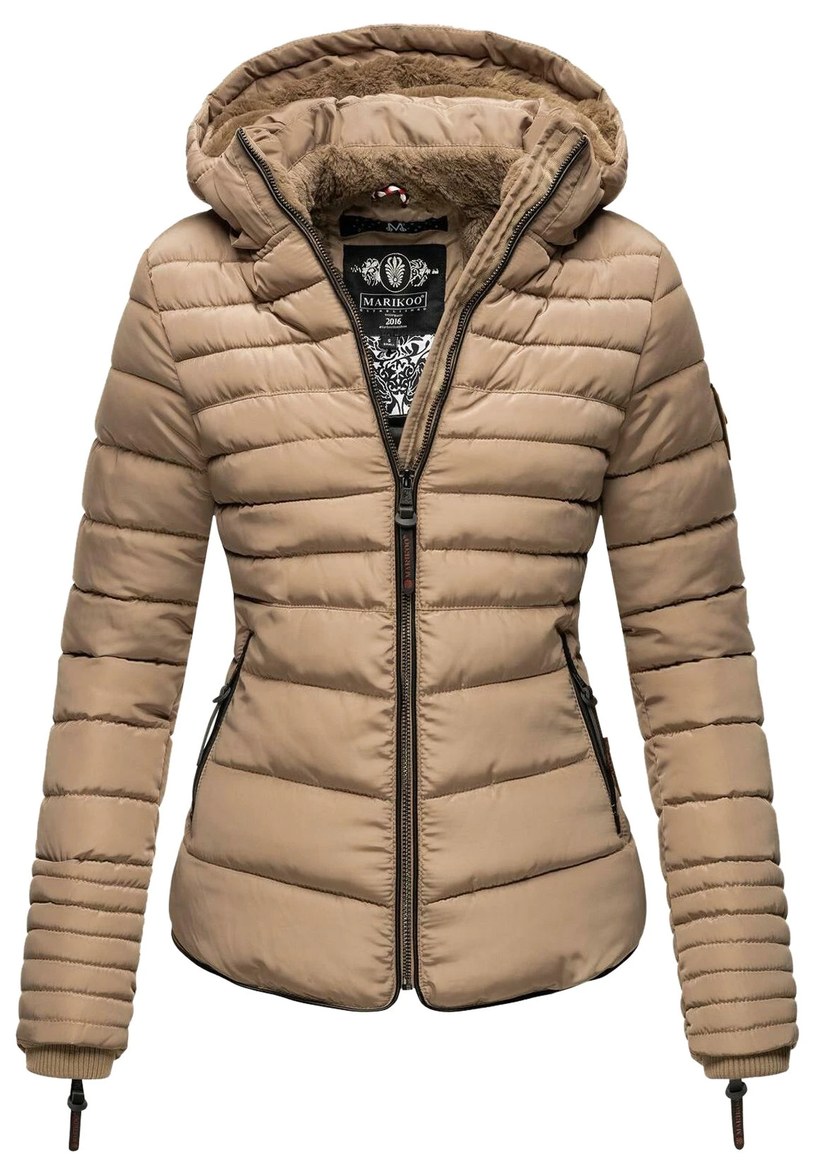 Marikoo AmberGiacca InvernaleTaupe Donna Giacche E Blazer M5M21G005-B11 1 Marikoo AmberGiacca InvernaleTaupe Donna Giacche E Blazer M5M21G005-B11