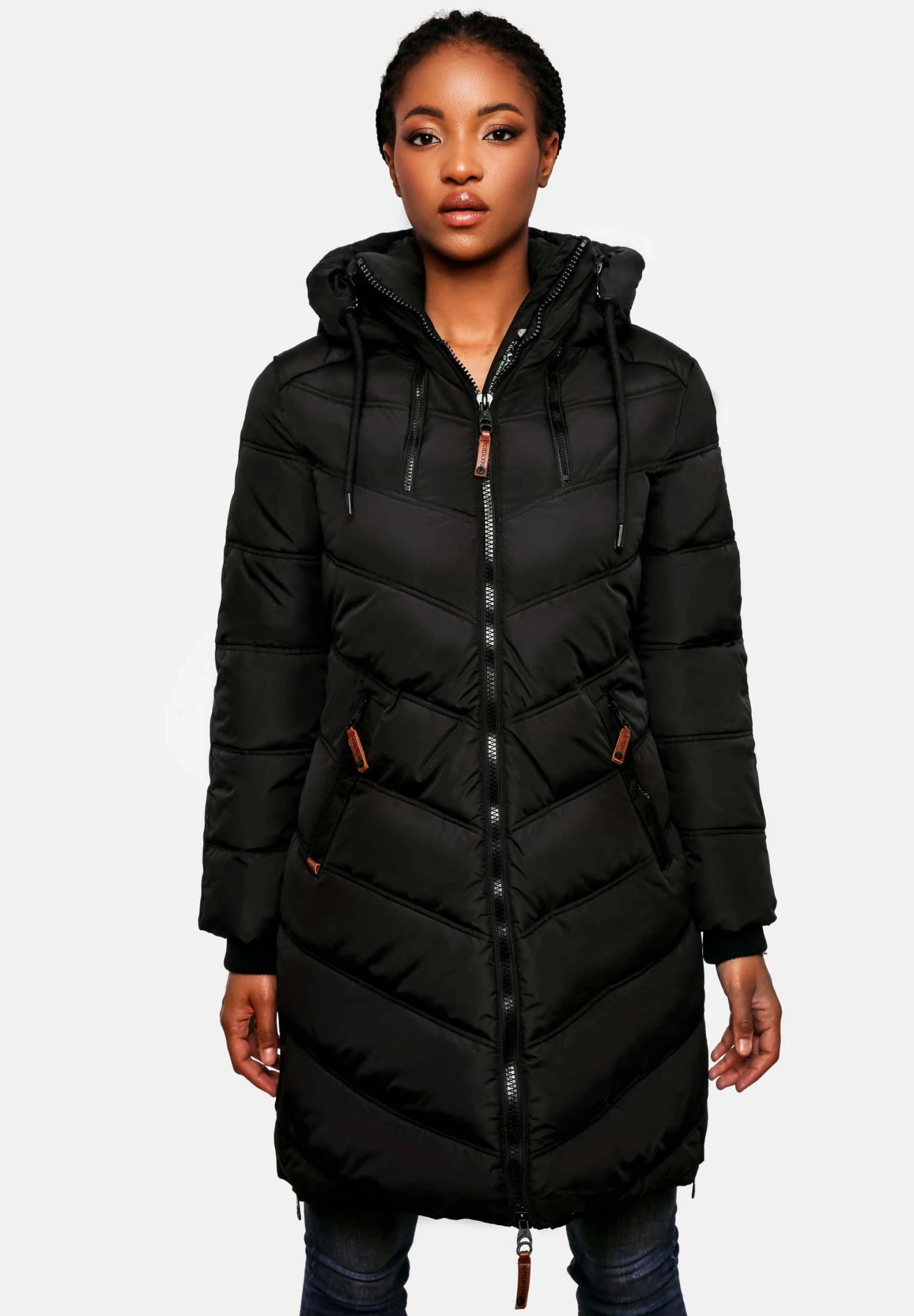 Marikoo ArmasaCappotto InvernaleSchwarz Donna Cappotti M5M21U00T-Q11 1 Marikoo ArmasaCappotto InvernaleSchwarz Donna Cappotti M5M21U00T-Q11