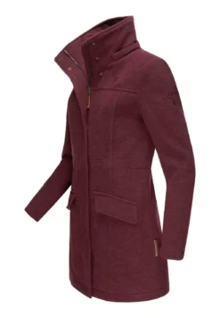 Marikoo Leilaniaa - Cappotto Invernale - Bordeaux Melange -Marikoo 26e90e1a72204673861d280fba2da880