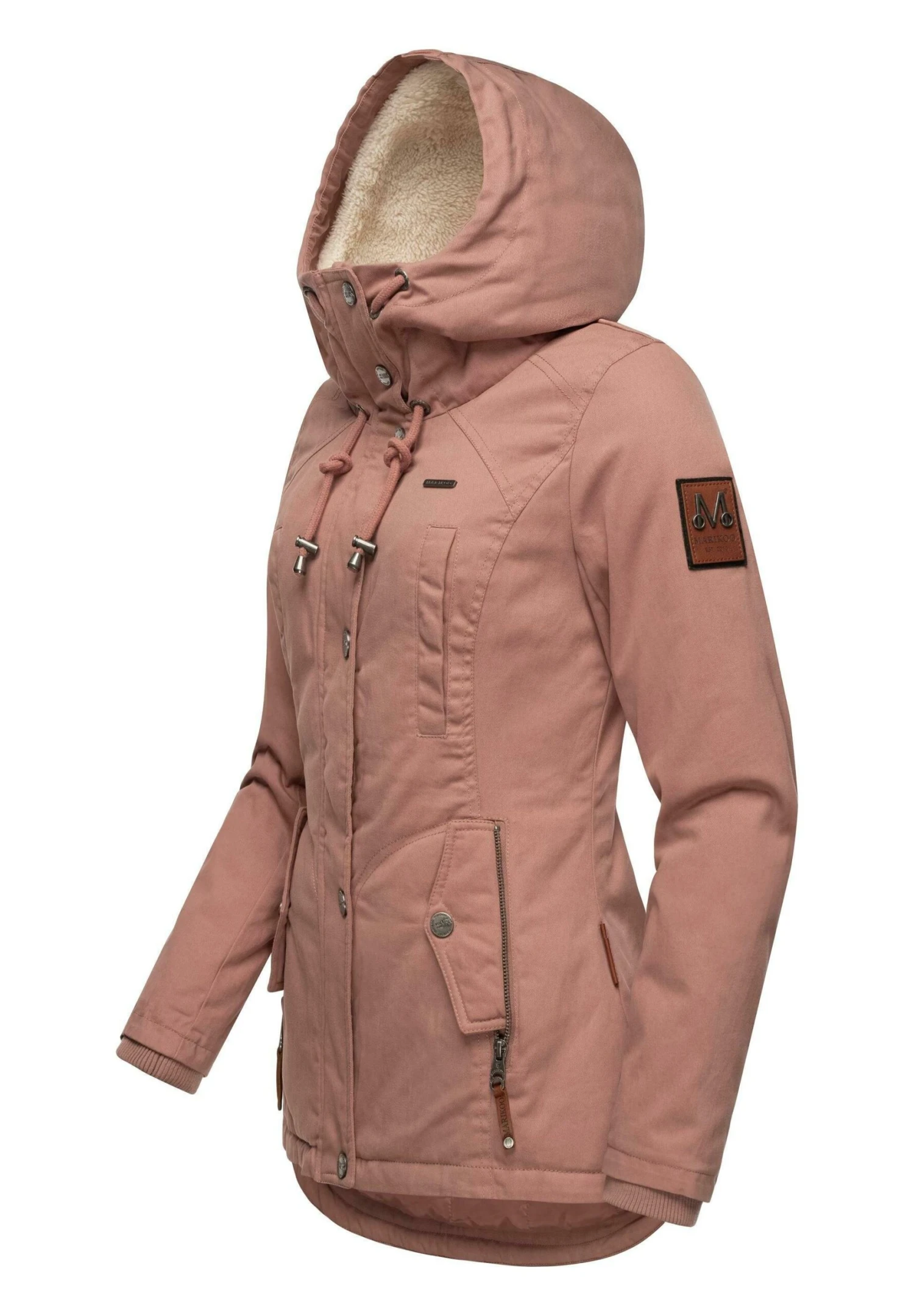 Marikoo BikooCappotto InvernaleTerracotta Donna Cappotti M5M21U00J-O12 3 Marikoo BikooCappotto InvernaleTerracotta Donna Cappotti M5M21U00J-O12 - immagine 3