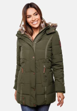 Marikoo Lieblings - Cappotto Invernale - Olive