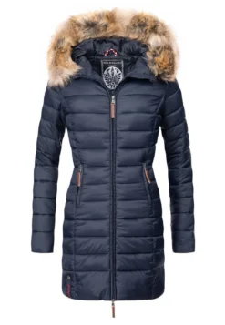 Marikoo SteppCappotto InvernaleDark Blue Donna Cappotti M5M21U001-K11 -Marikoo 2fbb0d3e41a74c709d0dd781baebfd4f