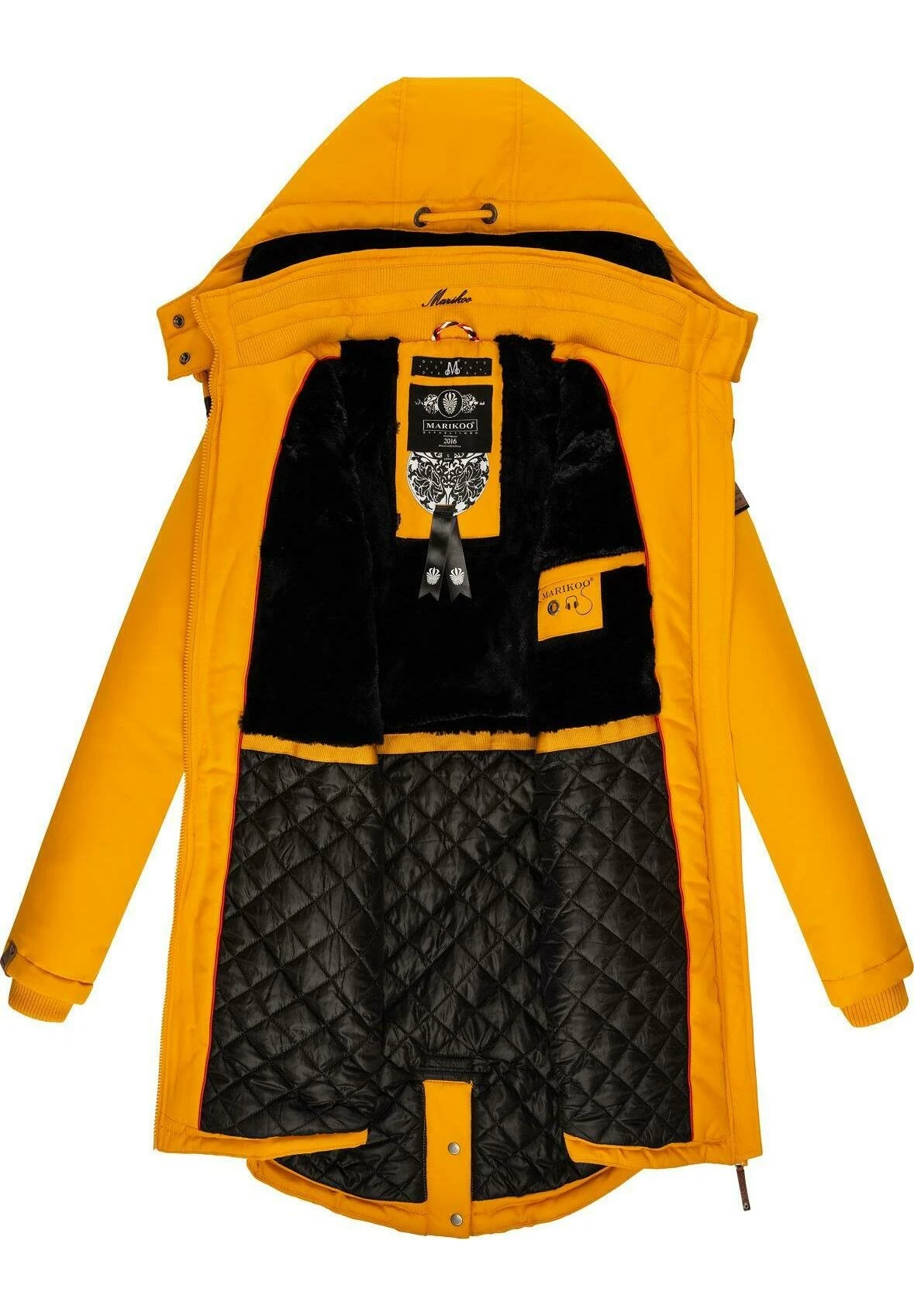 Marikoo KamiiCappotto InvernaleDark Yellow Donna Cappotti M5M21G00E-E11 5 Marikoo KamiiCappotto InvernaleDark Yellow Donna Cappotti M5M21G00E-E11 - immagine 5