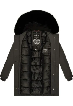 Marikoo KarmaaCappotto InvernaleAnthracite With Black Fur Donna Cappotti M5M21U00G-Q15 -Marikoo 340ddc3e611f48d59304932b4ac7846d scaled