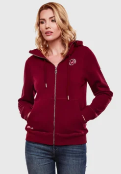 Marikoo 7 Marikoo SetsunaaFelpa Con ZipBordeaux Donna Felpe M5M21J001-G11