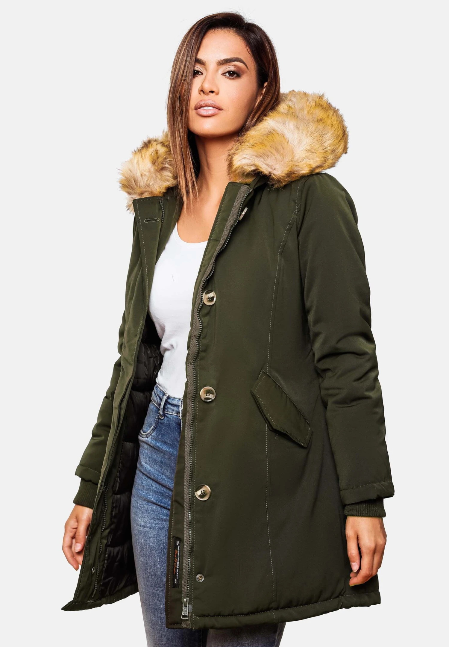 Marikoo Karmaa - Cappotto Invernale - Olive 1 Marikoo Karmaa - Cappotto Invernale - Olive