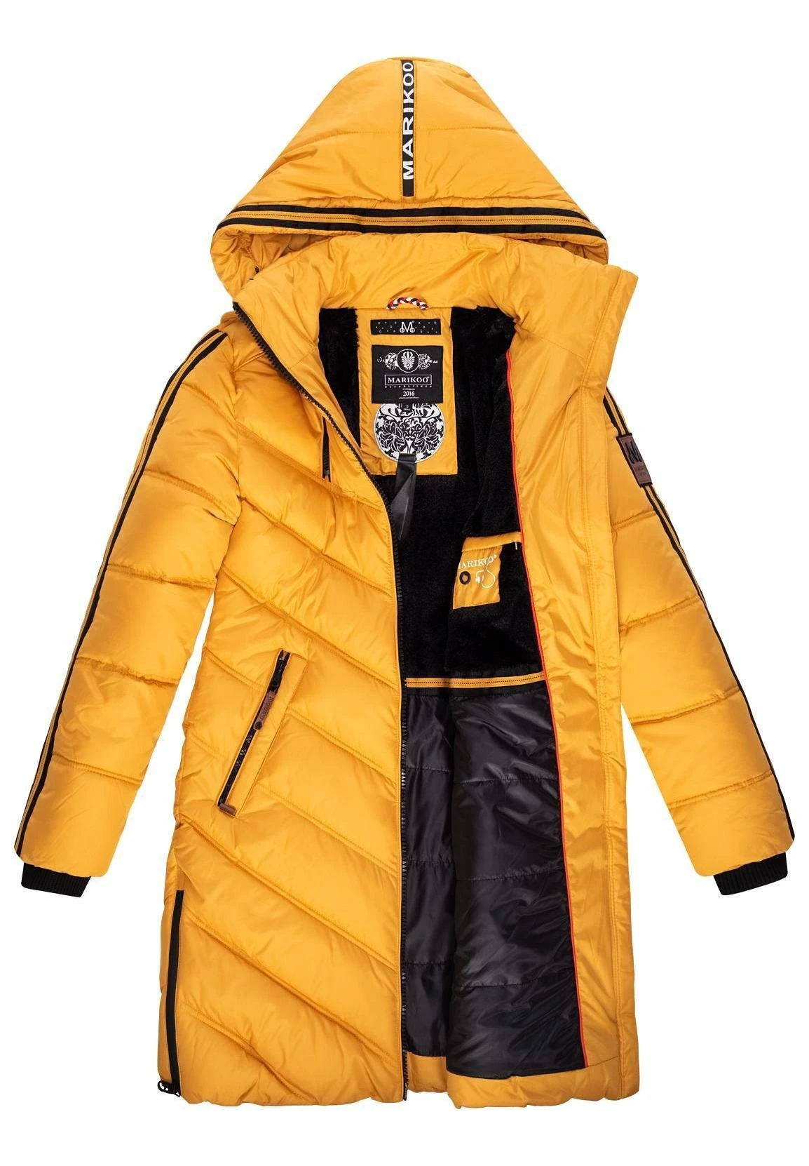 Marikoo ArmasaCappotto InvernaleGelb Donna Cappotti M5M21U00T-E11 5 Marikoo ArmasaCappotto InvernaleGelb Donna Cappotti M5M21U00T-E11 - immagine 5