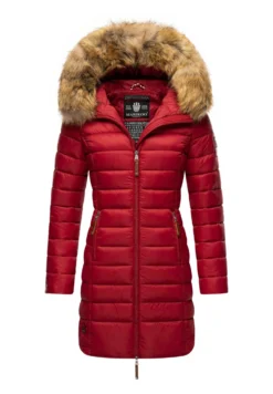 Marikoo SteppCappotto InvernaleBlood Red Donna Cappotti M5M21U001-G16 -Marikoo 4779af5566f944e28171576682694878 scaled