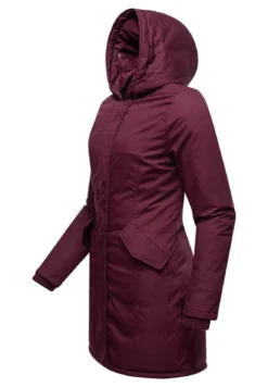 Marikoo KarmaaCappotto InvernaleDark Red Melange Donna Cappotti M5M21U002-G12 -Marikoo 48352daf37f64a01b8fe1df335a25140