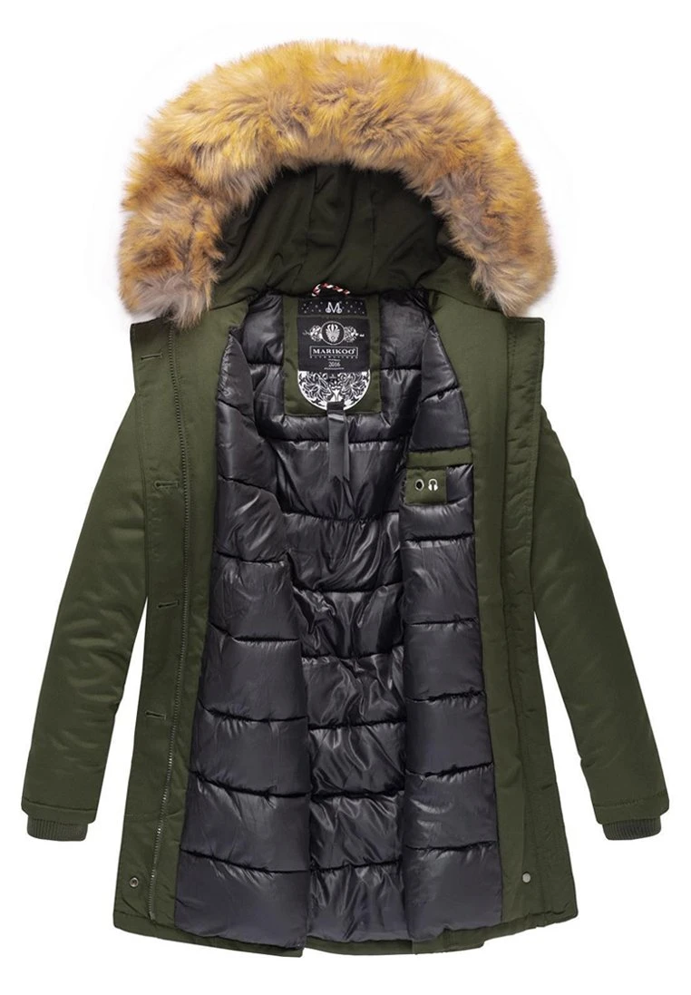 Marikoo Karmaa - Cappotto Invernale - Olive 6 Marikoo Karmaa - Cappotto Invernale - Olive - immagine 6