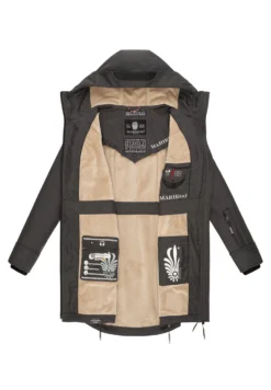 Marikoo Racquelle - Parka - Dark Grey -Marikoo 5d0fbc6aff284f2eb8d8e40612198c5f scaled