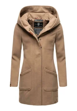 Marikoo Cappotto Corto - Taupe Grey