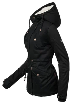 Marikoo Manolya - Cappotto Invernale - Black -Marikoo 6beecd559d684c2ba273467035c427ea