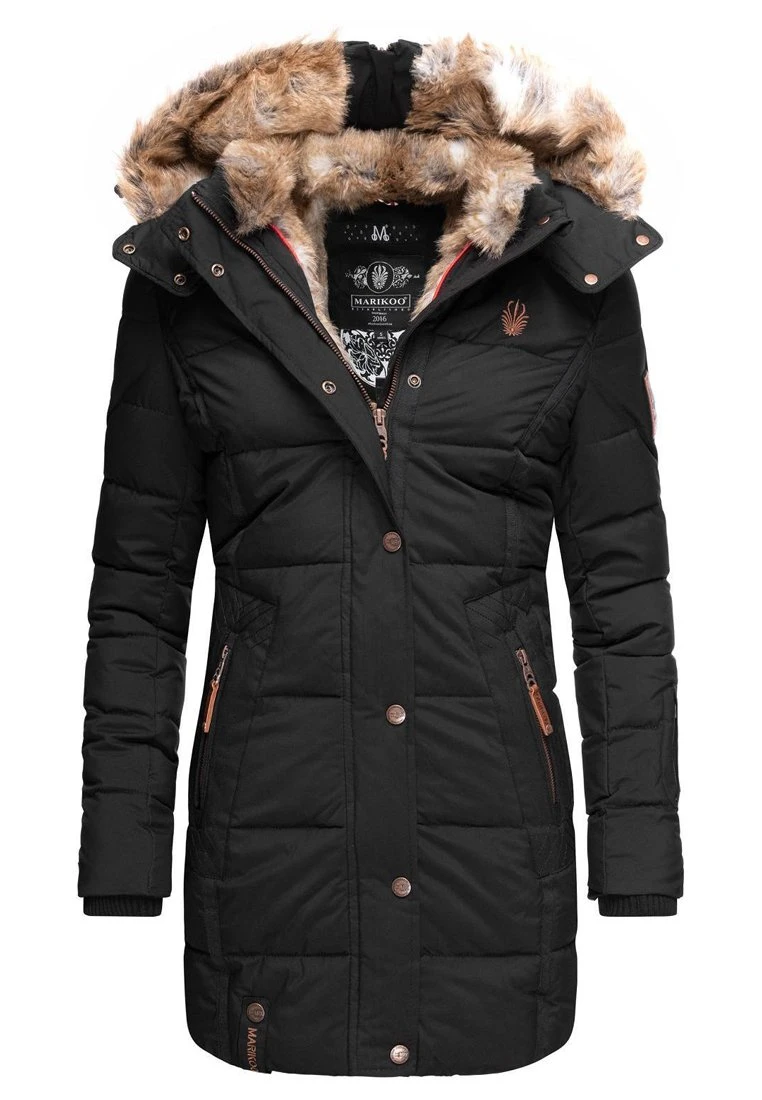 Marikoo Lieblings - Cappotto Invernale - Black 1 Marikoo Lieblings - Cappotto Invernale - Black