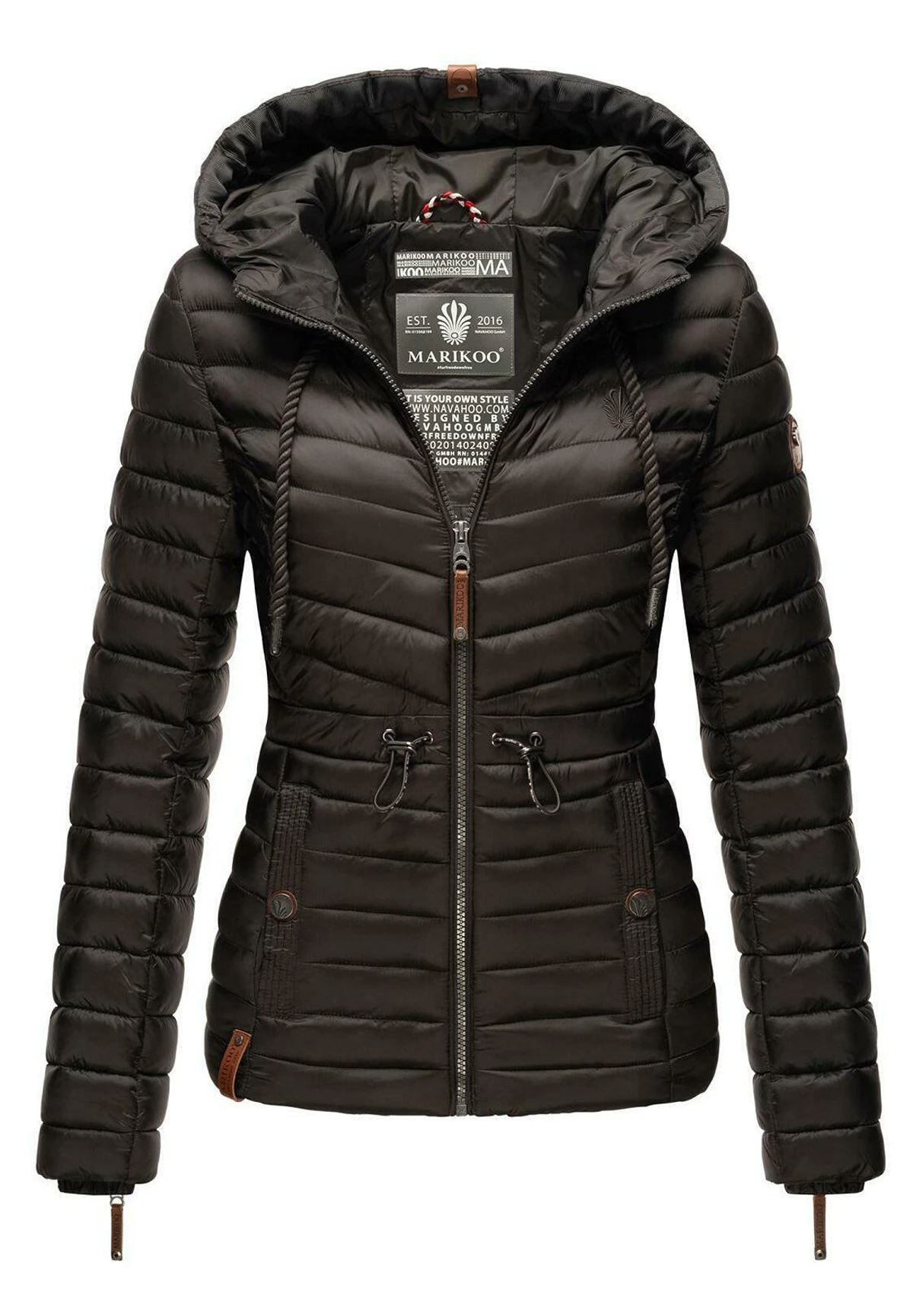 Marikoo AniyaaGiacca Da Mezza StagioneDark Grey Donna Giacche E Blazer M5M21G00I-Q12 4 Marikoo AniyaaGiacca Da Mezza StagioneDark Grey Donna Giacche E Blazer M5M21G00I-Q12 - immagine 4