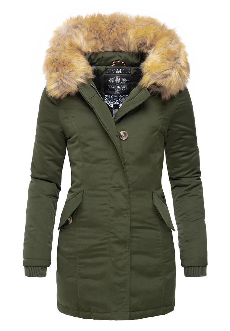 Marikoo Karmaa - Cappotto Invernale - Olive 4 Marikoo Karmaa - Cappotto Invernale - Olive - immagine 4