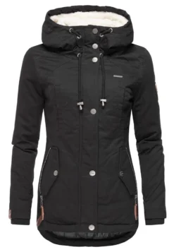 Marikoo BikooCappotto InvernaleBlack Donna Cappotti M5M21U00J-Q11