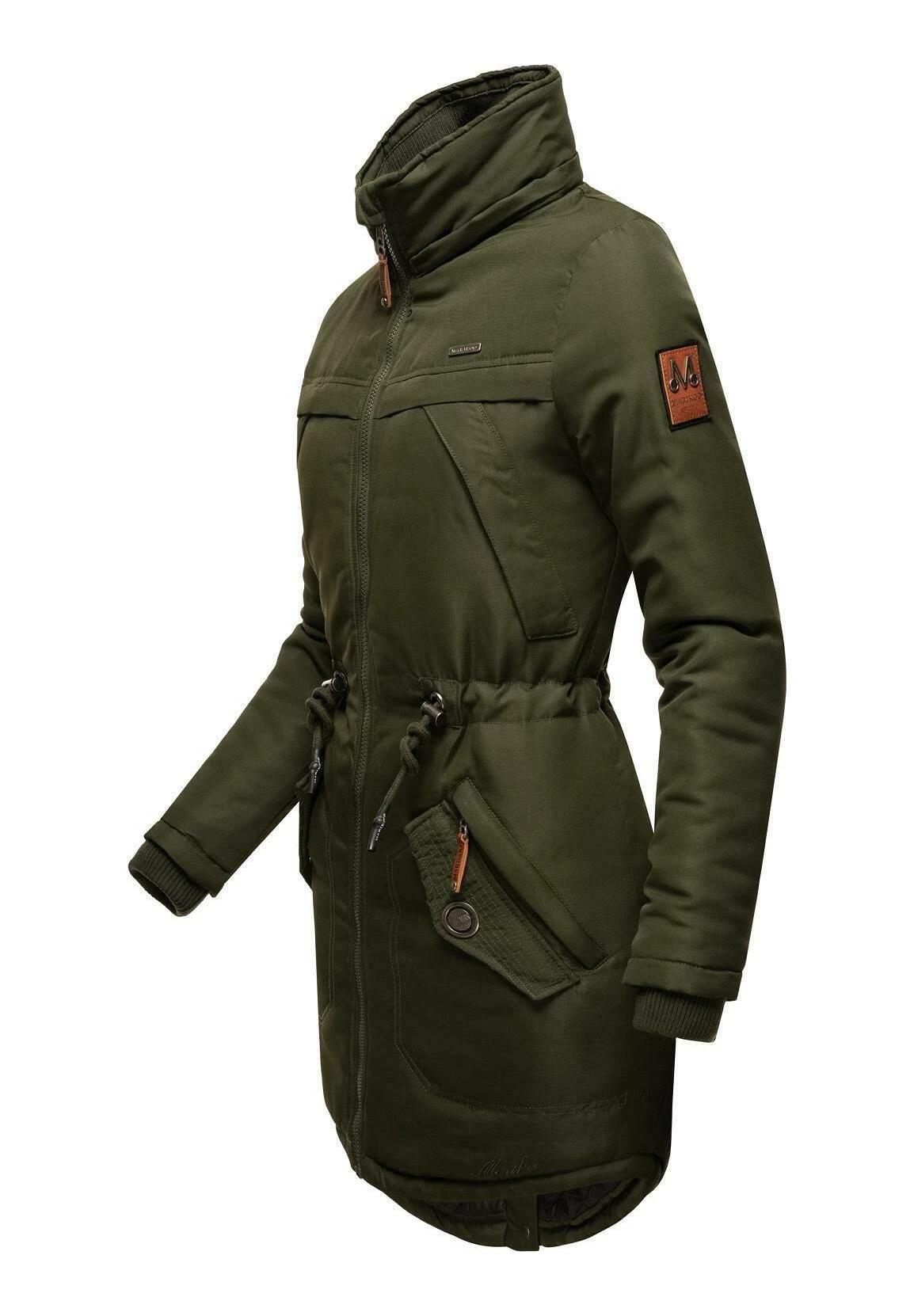 Marikoo KamiiCappotto InvernaleOlive Donna Cappotti M5M21G00E-N11 3 Marikoo KamiiCappotto InvernaleOlive Donna Cappotti M5M21G00E-N11 - immagine 3