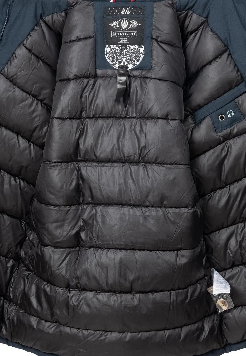 Marikoo Karmaa - Cappotto Invernale - Blue 5 Marikoo Karmaa - Cappotto Invernale - Blue - immagine 5