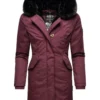 Marikoo Karambaa - Cappotto Invernale - Dark Red Melange