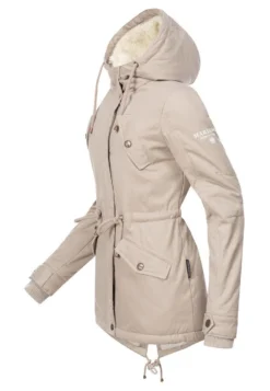 Marikoo Manolya - Cappotto Invernale - Brown -Marikoo 8d22d9915d7d46afb759ee42c9d35f44