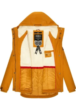 Marikoo BikooCappotto InvernaleCognac Donna Cappotti M5M21U00J-O11 -Marikoo 8fd0c4ed7cfa4ec6af842d6ceae40cd1