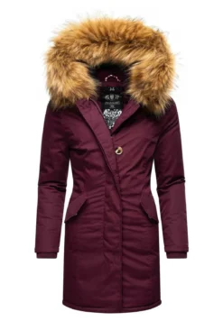 Marikoo KarmaaCappotto InvernaleDark Red Melange Donna Cappotti M5M21U002-G12