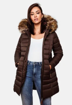 Marikoo SteppCappotto InvernaleDark Choco Donna Cappotti M5M21U001-O13 -Marikoo 980ef12ae014411a83e6aa240b9a7a3a scaled