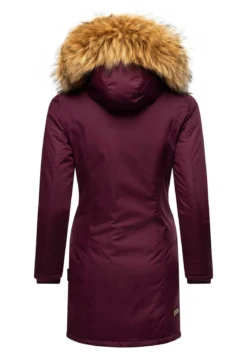 Marikoo KarmaaCappotto InvernaleDark Red Melange Donna Cappotti M5M21U002-G12 -Marikoo 9860721e096a45499893247f961ec978