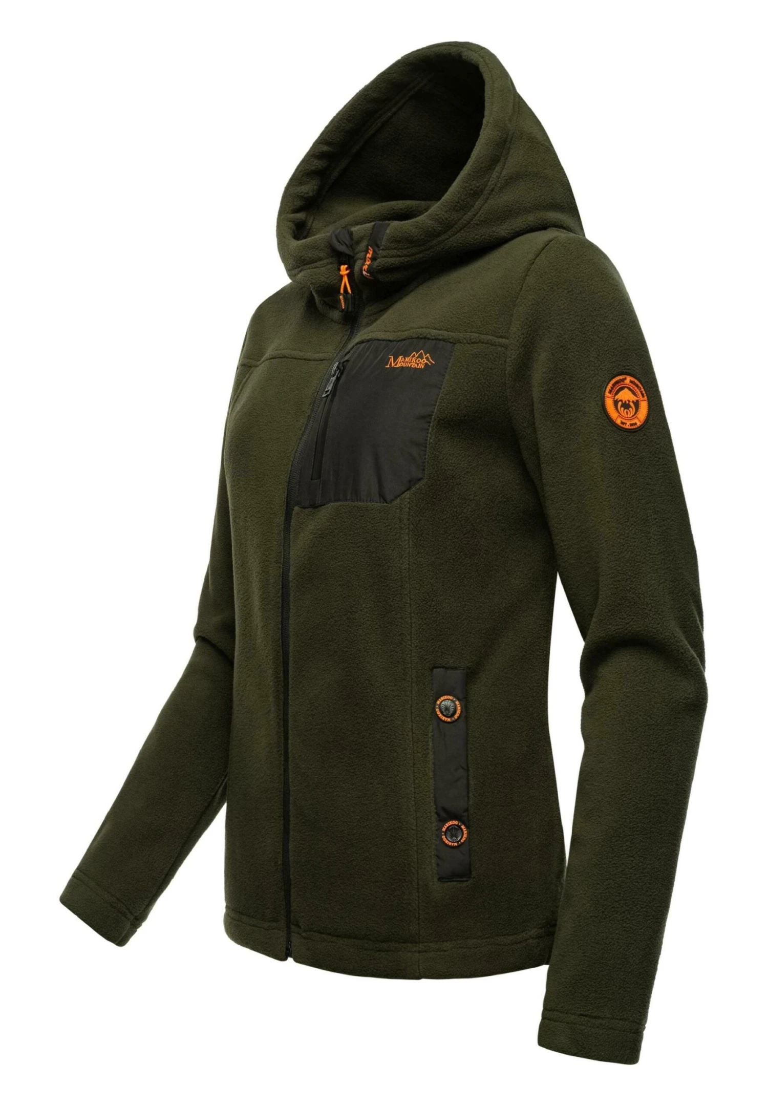 Marikoo Mount Iwaki - Giacca In Pile - Olive 2 Marikoo Mount Iwaki - Giacca In Pile - Olive - immagine 2