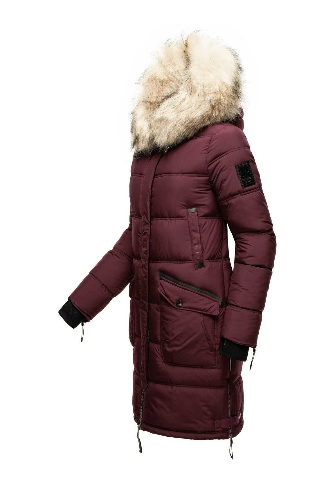 Marikoo Chaskaa - Cappotto Invernale - Dark Red Melange 8 Marikoo Chaskaa - Cappotto Invernale - Dark Red Melange - immagine 8