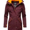 Marikoo Soulinaa - Parka - Dark Red Melange