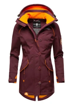 Marikoo Soulinaa - Parka - Dark Red Melange