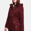 Marikoo BikooCappotto InvernaleDark Red Melange Donna Cappotti M5M21U00J-G12