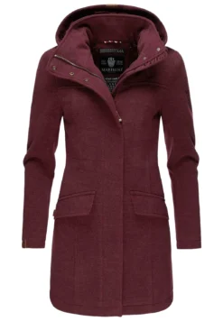 Marikoo Leilaniaa - Cappotto Invernale - Bordeaux Melange