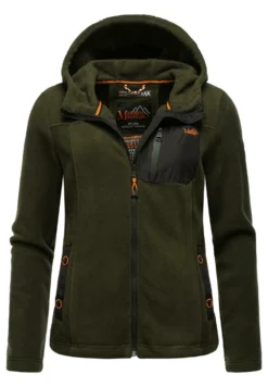 Marikoo 19 Marikoo Mount Iwaki - Giacca In Pile - Olive