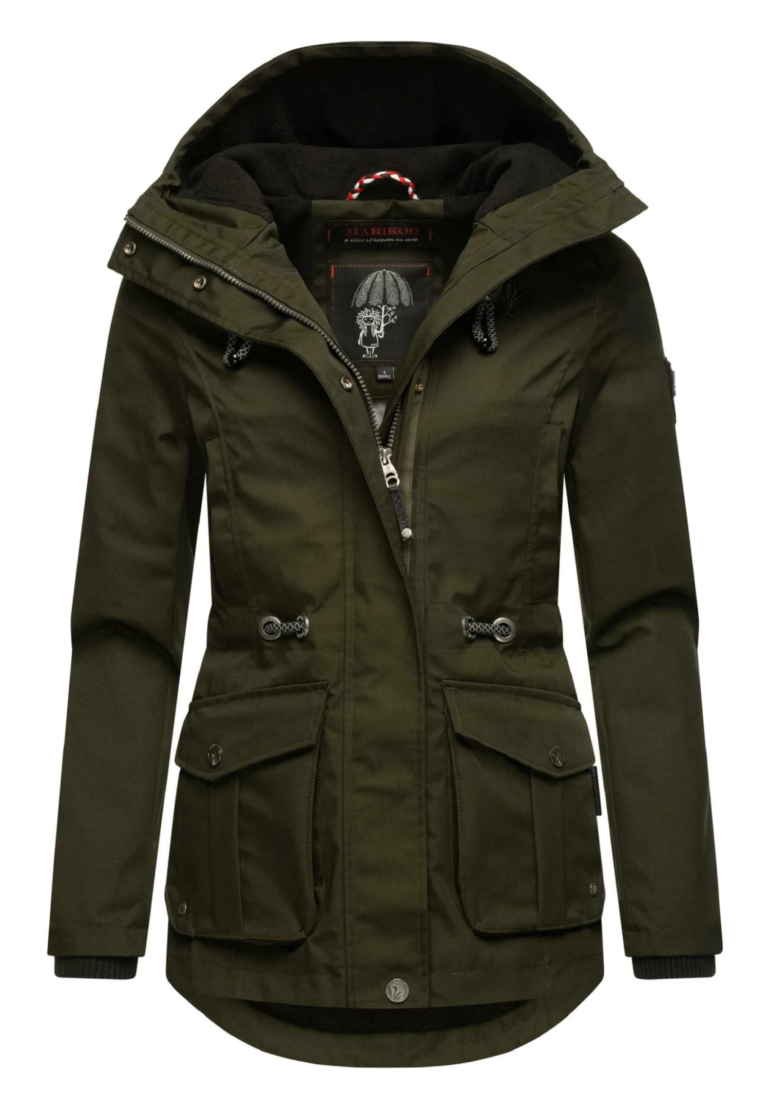Marikoo Babetaa- Parka - Olive 5 Marikoo Babetaa- Parka - Olive - immagine 5
