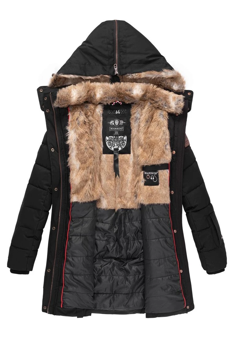 Marikoo Lieblings - Cappotto Invernale - Black 6 Marikoo Lieblings - Cappotto Invernale - Black - immagine 6