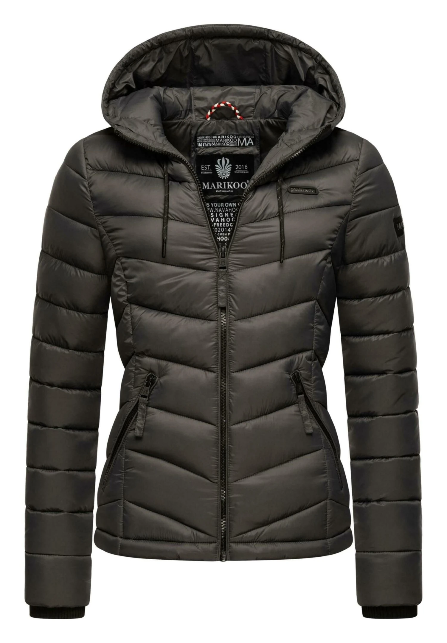 Marikoo KualaGiacca Da Mezza StagioneAnthracite Donna Giacche E Blazer M5M21U01H-Q12 5 Marikoo KualaGiacca Da Mezza StagioneAnthracite Donna Giacche E Blazer M5M21U01H-Q12 - immagine 5