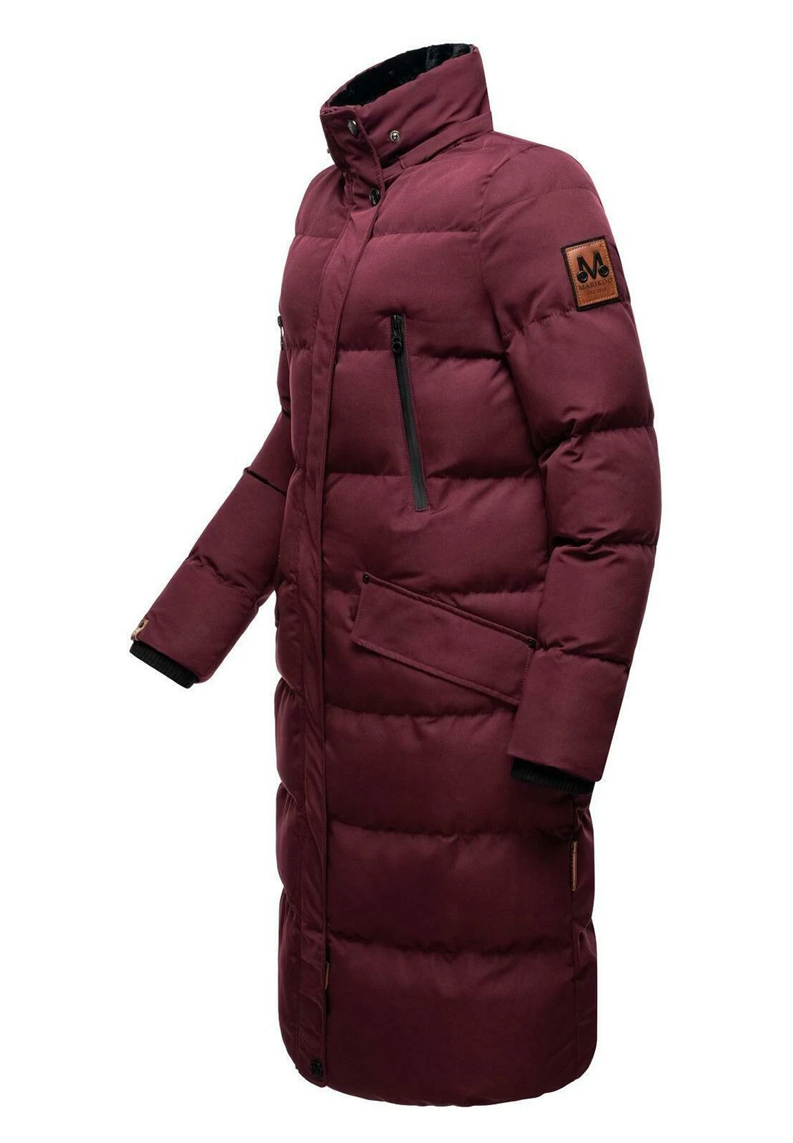 Marikoo Cappotto InvernaleDark Red Melange Donna Cappotti M5M21U017-G11 9 Marikoo Cappotto InvernaleDark Red Melange Donna Cappotti M5M21U017-G11 - immagine 9