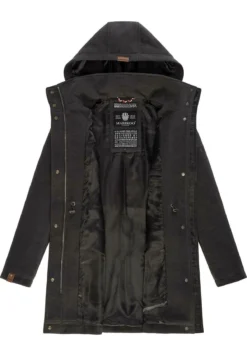 Marikoo Leilaniaa - Cappotto Invernale - Dark Grey -Marikoo d3975e298a7b43fab90091422c9e35d4