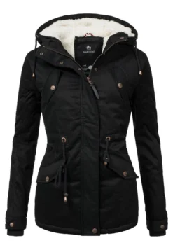Marikoo Manolya - Cappotto Invernale - Black -Marikoo dccee0c00e3141228dfc8ecc375b0762