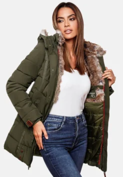 Marikoo Lieblings - Cappotto Invernale - Olive -Marikoo dce0420023454a6f910f09a128c1f7f0 scaled