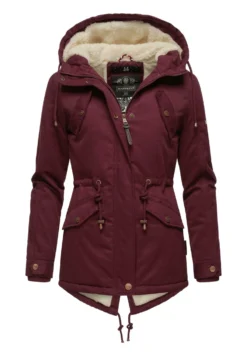 Marikoo ManolyaCappotto InvernaleDark Red Melange Donna Cappotti M5M21G007-G13