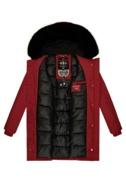 Marikoo KarmaaCappotto InvernaleBlood Red With Black Fur Donna Cappotti M5M21U00G-G14 -Marikoo e093916dc1984dd8aa554f4984bf9a7f scaled