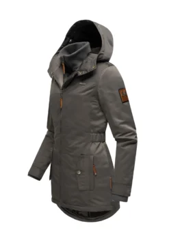 Marikoo SanakooCappotto InvernaleAnthracite Donna Cappotti M5M21U00P-C11 -Marikoo e6a227c9abf448029c8a9104c00dead6 scaled