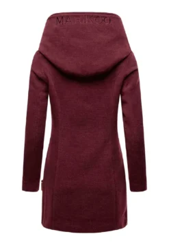 Marikoo Cappotto Corto - Bordeaux Meliert 6 Marikoo Cappotto Corto - Bordeaux Meliert -Marikoo f1c8b91210b34ee885b3e4d9e0af21de