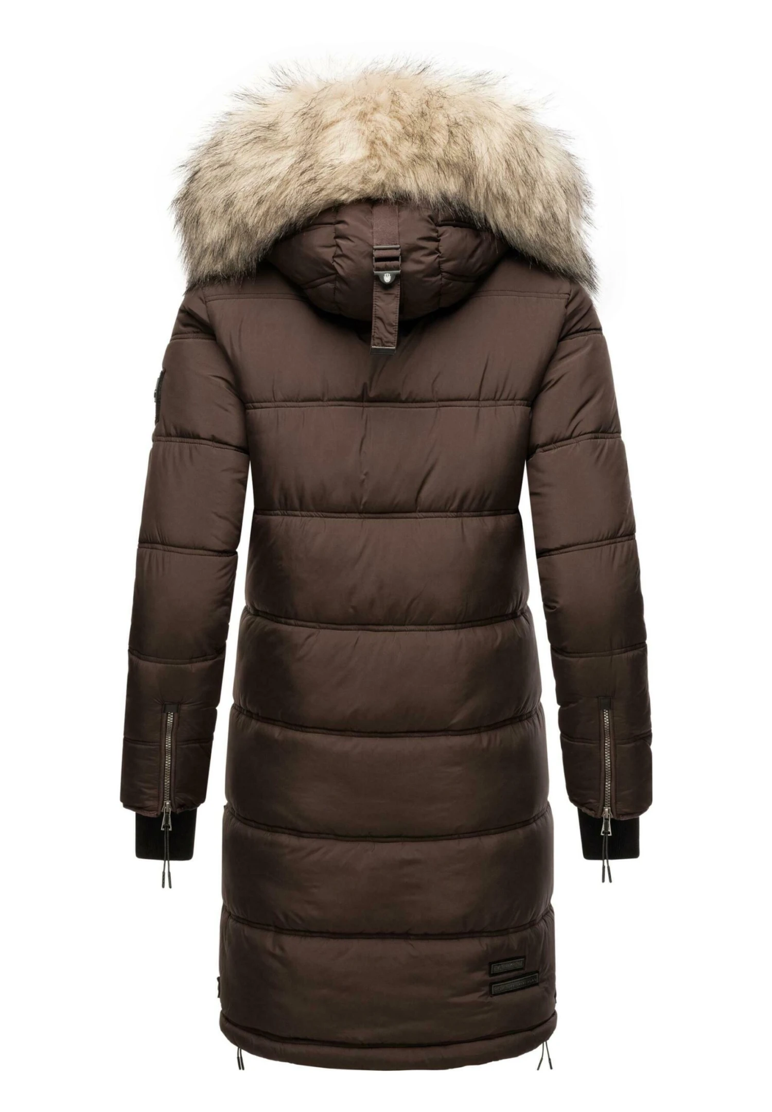 Marikoo ChaskaaCappotto InvernaleDark Choco Donna Cappotti M5M21U014-O13 3 Marikoo ChaskaaCappotto InvernaleDark Choco Donna Cappotti M5M21U014-O13 - immagine 3